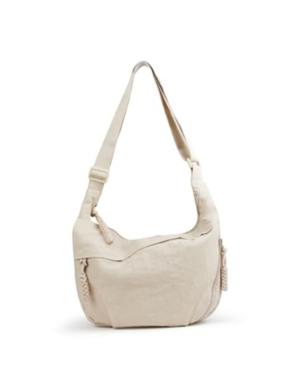 Nylon Crescent Crossbody Bag Adjustable Strap Dumpling Sling